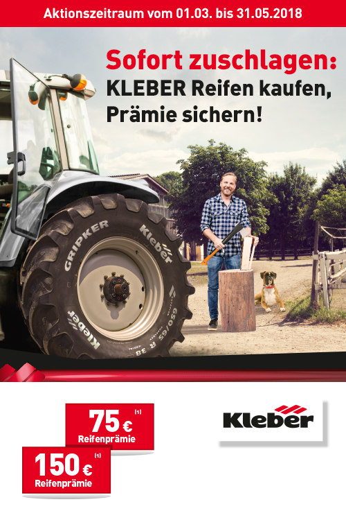 Kleber-Reifen Aktion 2018 bei HEBA-Reifen in Mistelbach bei Wels