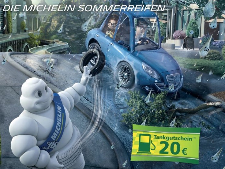 Michelin Tankgutscheinaktion bei HEBA-Reifen in Mistelbach bei Wels