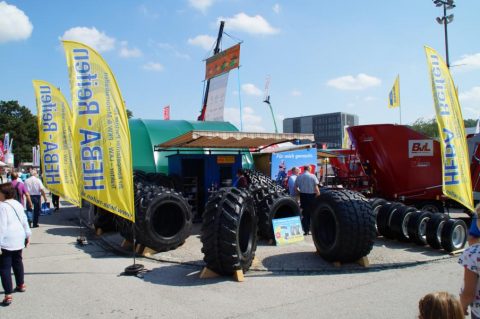 HEBA-Reifen auf der AgroTier 2018 in Wels