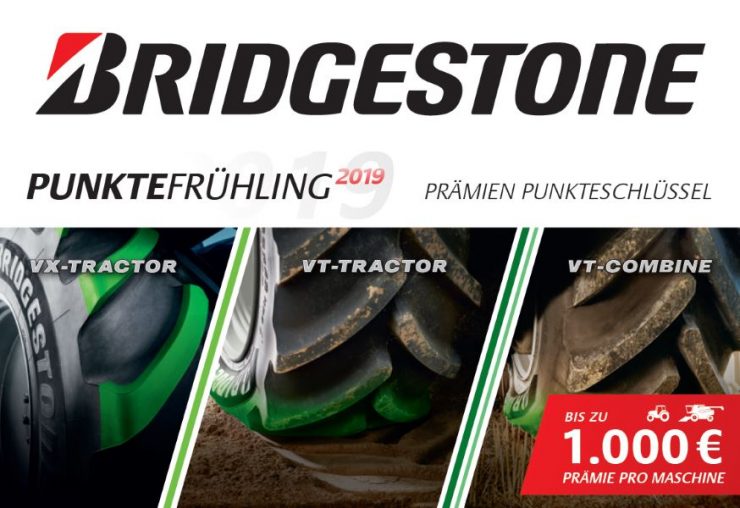 Bridgestone Punktefrühling bei HEBA-Reifen in Mistelbach bei Wels